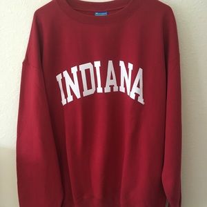 Indiana pullover sweatshirt